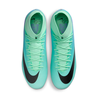 Nike Air Zoom Mercurial Superfly 11 Academy FG Firm Ground Soccer Cleat - Green Glow/ Black