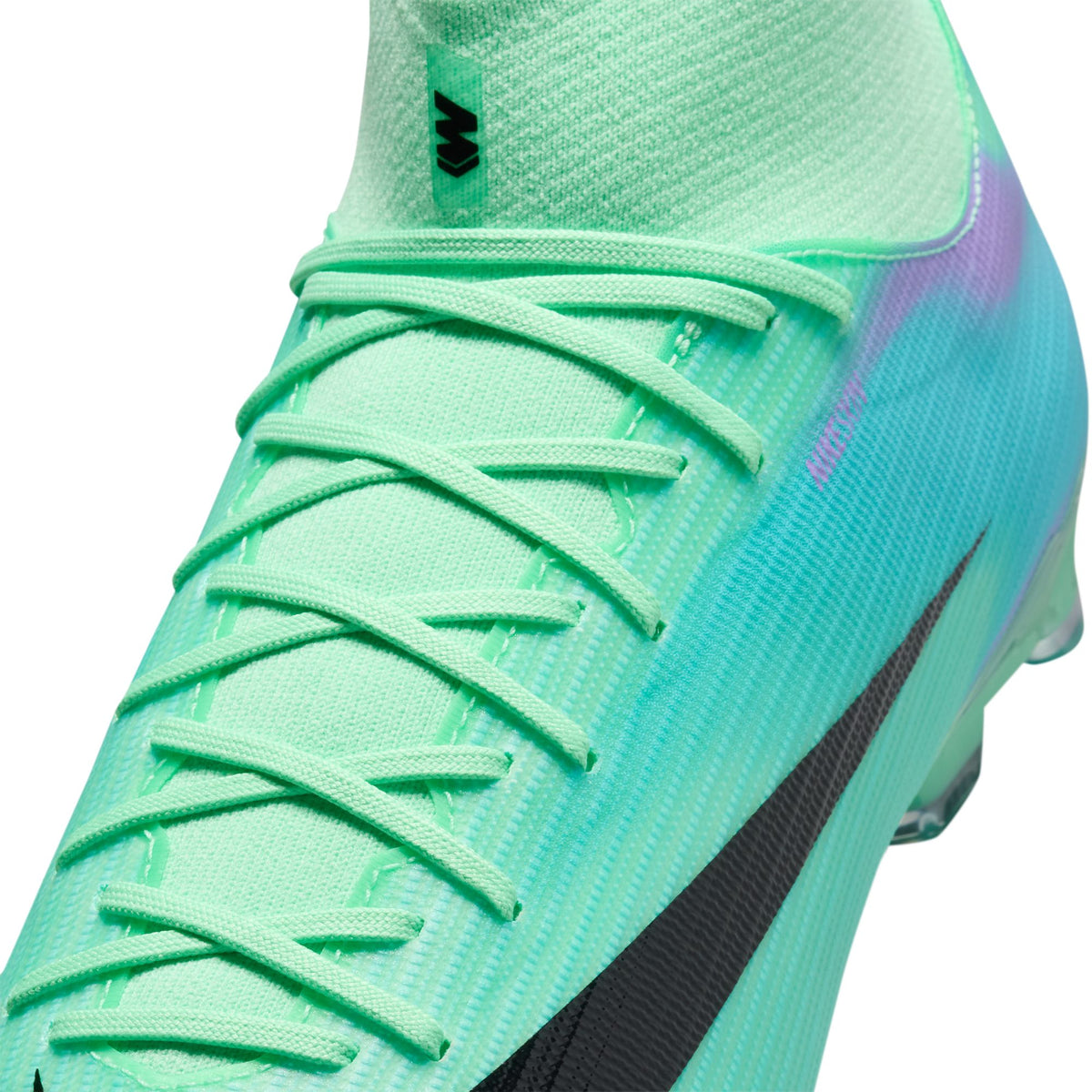 Nike Air Zoom Mercurial Superfly 11 Academy FG Firm Ground Soccer Cleat - Green Glow/ Black