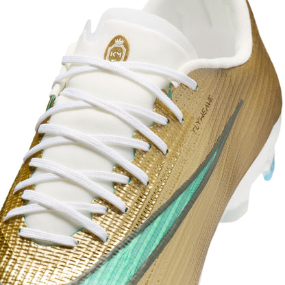 Nike Zoom Superfly 11 Kylian Mbappe Pro FG Firm Ground Soccer Cleats - Metallic Gold/ Green Glow
