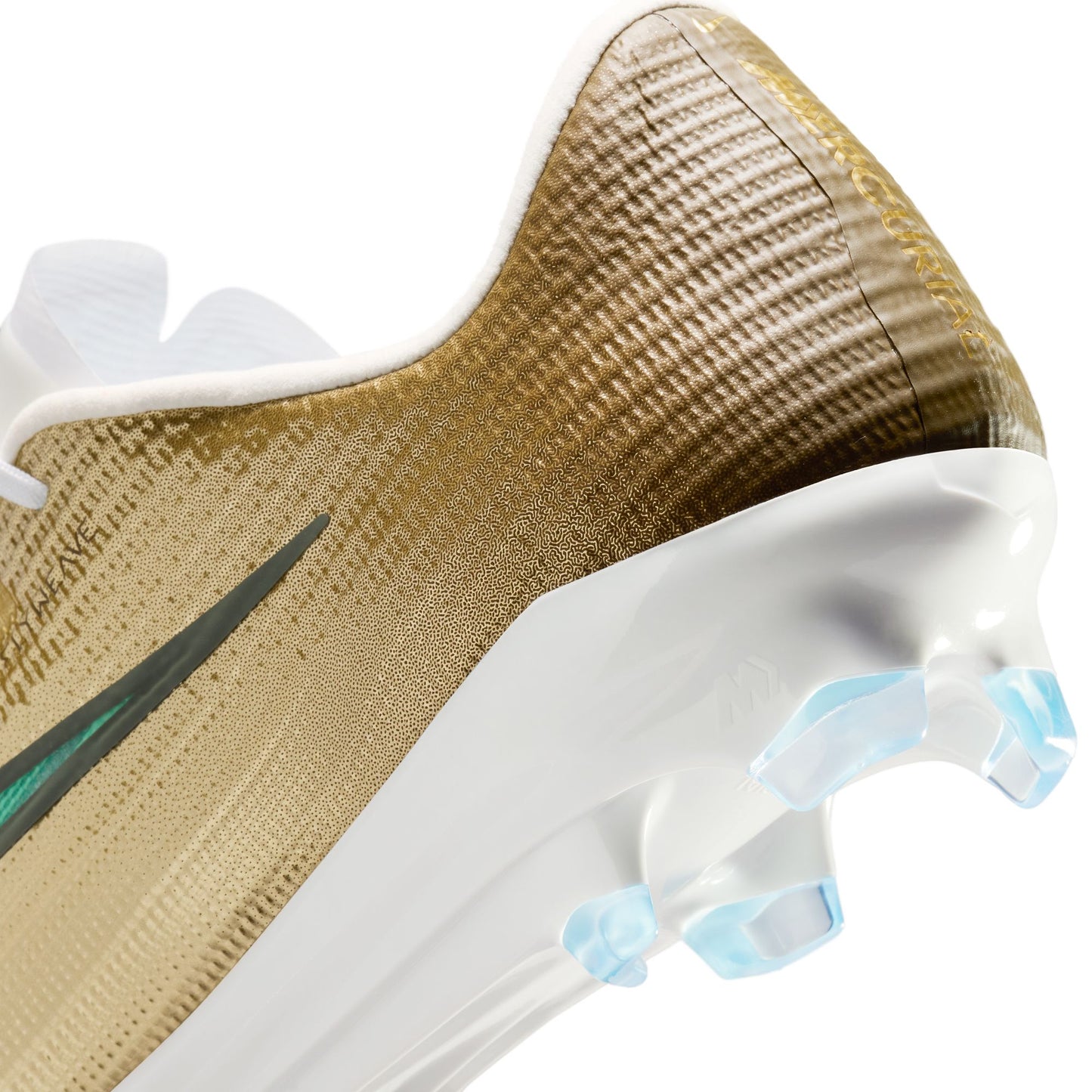 Nike Zoom Superfly 11 Kylian Mbappe Pro FG Firm Ground Soccer Cleats - Metallic Gold/ Green Glow
