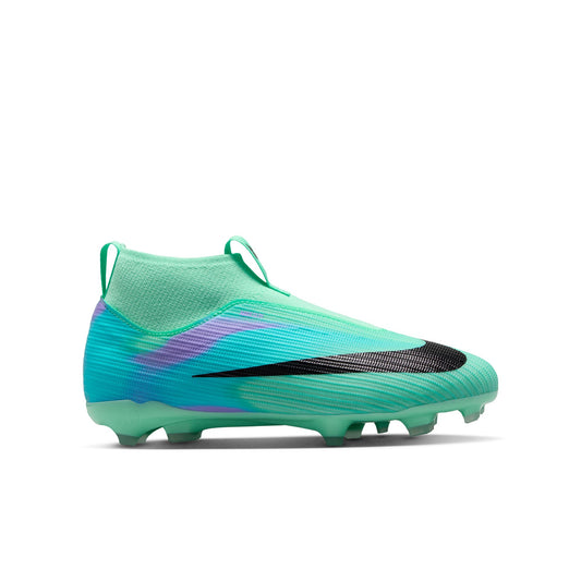 Nike Junior Superfly 11 Academy Sam Kerr FG Firm Ground Soccer Shoes - Green Glow/ Black