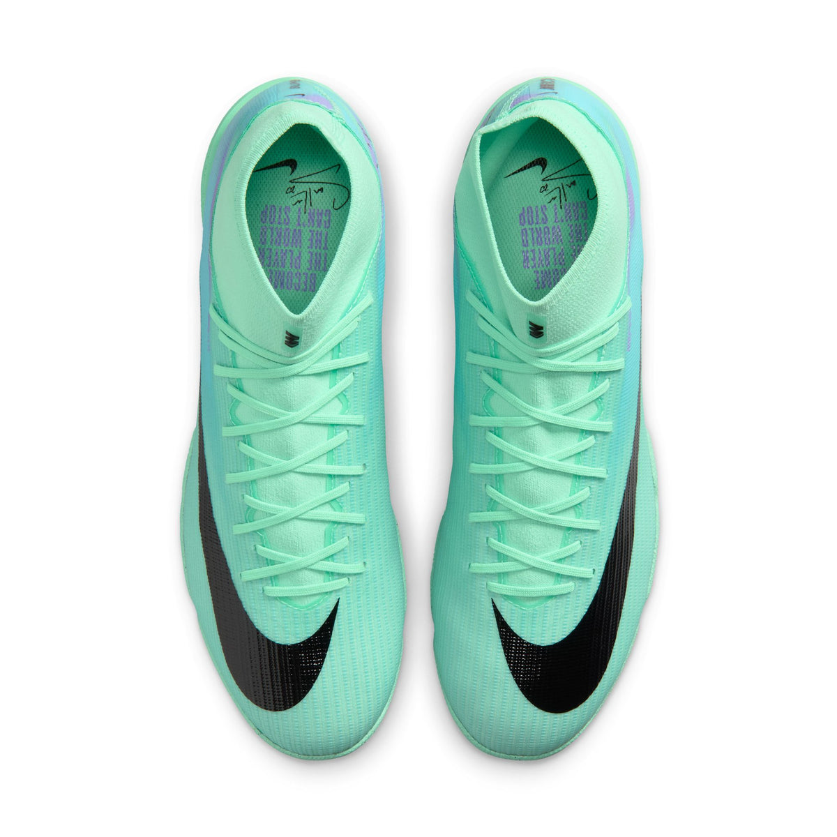 Nike Air Zoom Mercurial Superfly 11 Academy Sam Kerr TF Turf Soccer Shoes - Green Glow/ Black