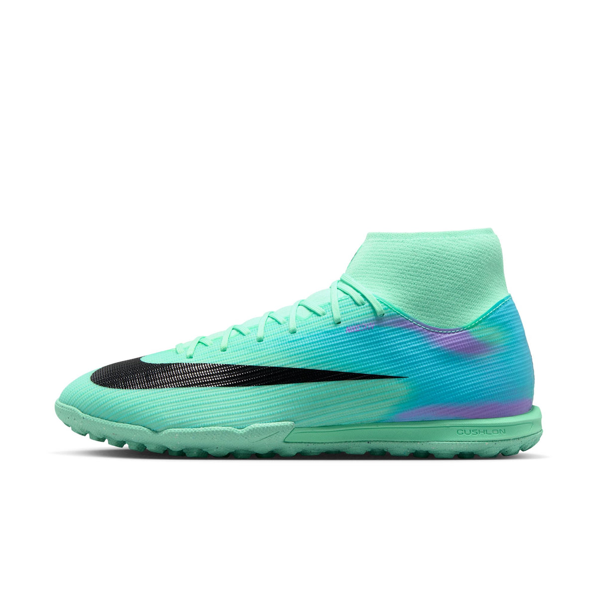 Nike Air Zoom Mercurial Superfly 11 Academy Sam Kerr TF Turf Soccer Shoes - Green Glow/ Black