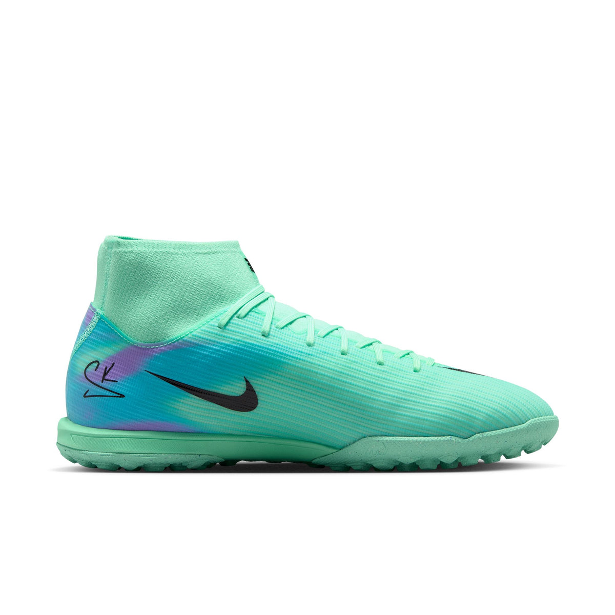 Nike Air Zoom Mercurial Superfly 11 Academy Sam Kerr TF Turf Soccer Shoes - Green Glow/ Black