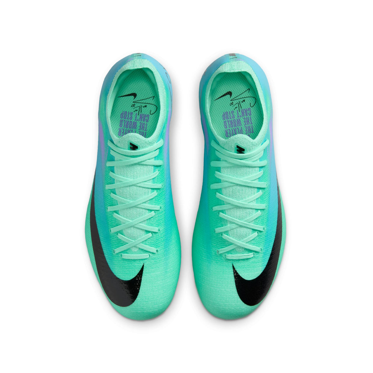 Nike Junior Mercurial Vapor 17 Pro Sam Kerr FG Firm Ground Soccer Cleat - Green Glow/ Black