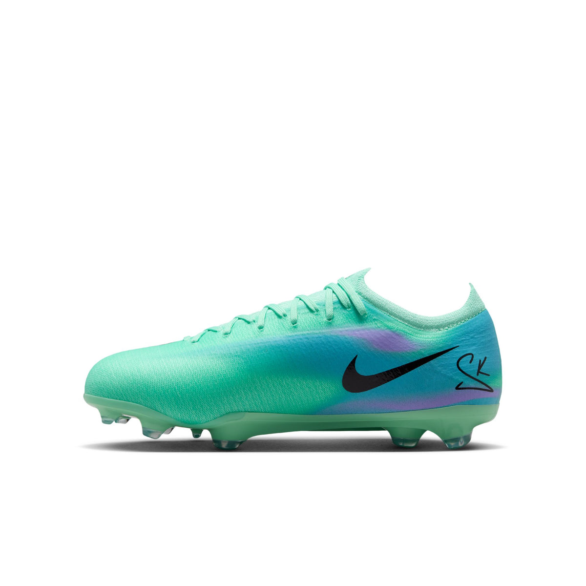 Nike Junior Mercurial Vapor 17 Pro Sam Kerr FG Firm Ground Soccer Cleat - Green Glow/ Black