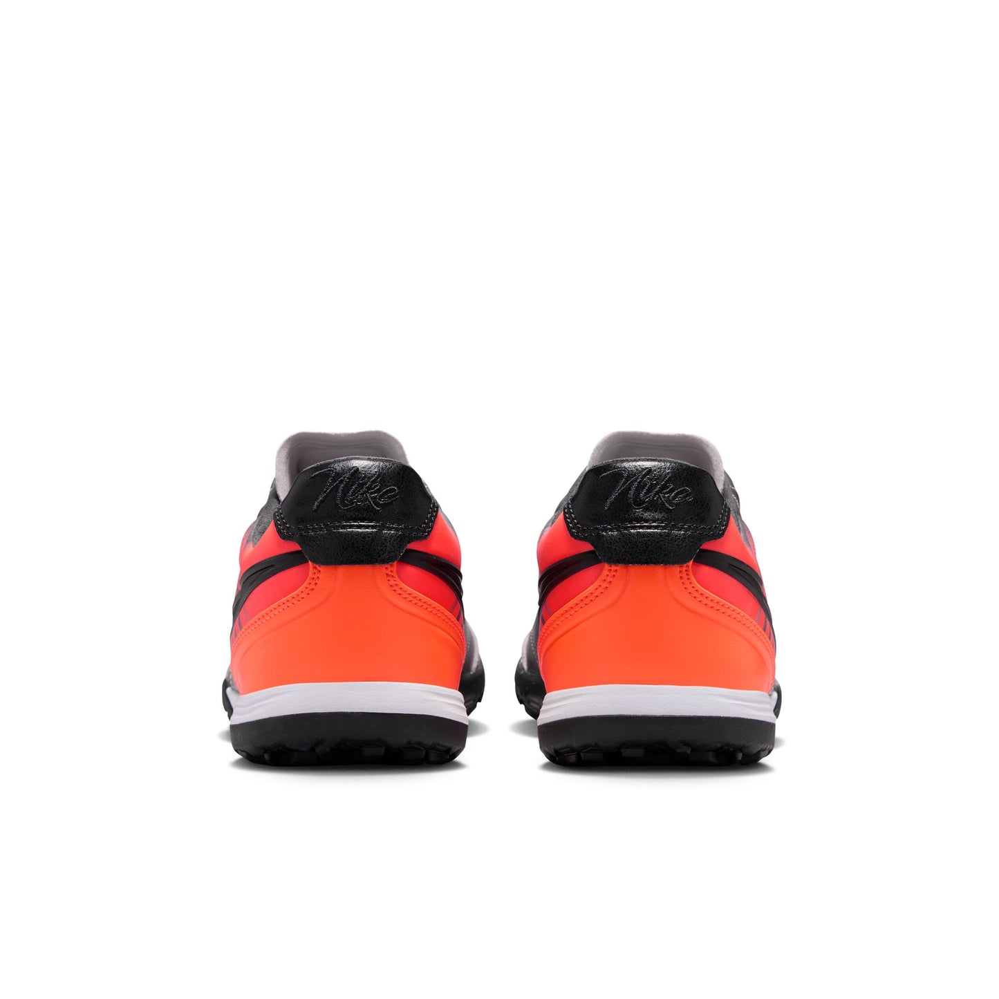 Nike Tiempo Ligera 10 Pro TF Turf Soccer Cleats - Bleached Lilac/ Black/ Total Orange