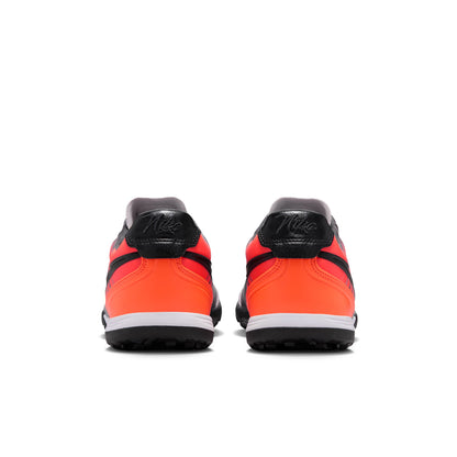 Nike Tiempo Ligera 10 Pro TF Turf Soccer Cleats - Bleached Lilac/ Black/ Total Orange