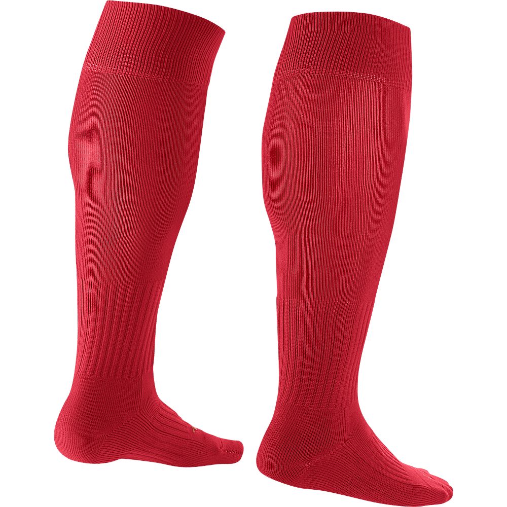 Nike Classic 2 - Cushioned Over-the-Calf Socks UNIVERSITY RED/WHITE
