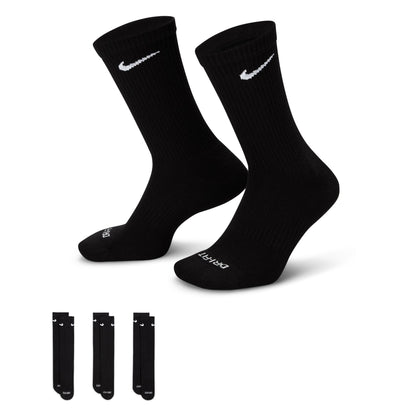 Nike Every Day Soccer Socks - Black/ White