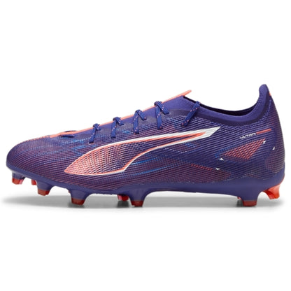 Puma Ultra 5 Pro FG/AG Firm Ground Soccer Cleat -  Lapis Lazuli - Puma White - Sunset Glow