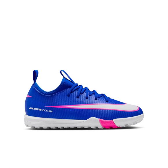 Nike Kids Zoom Mercurial Vapor 16 Academy TF Soccer Shoes - Racer Blue