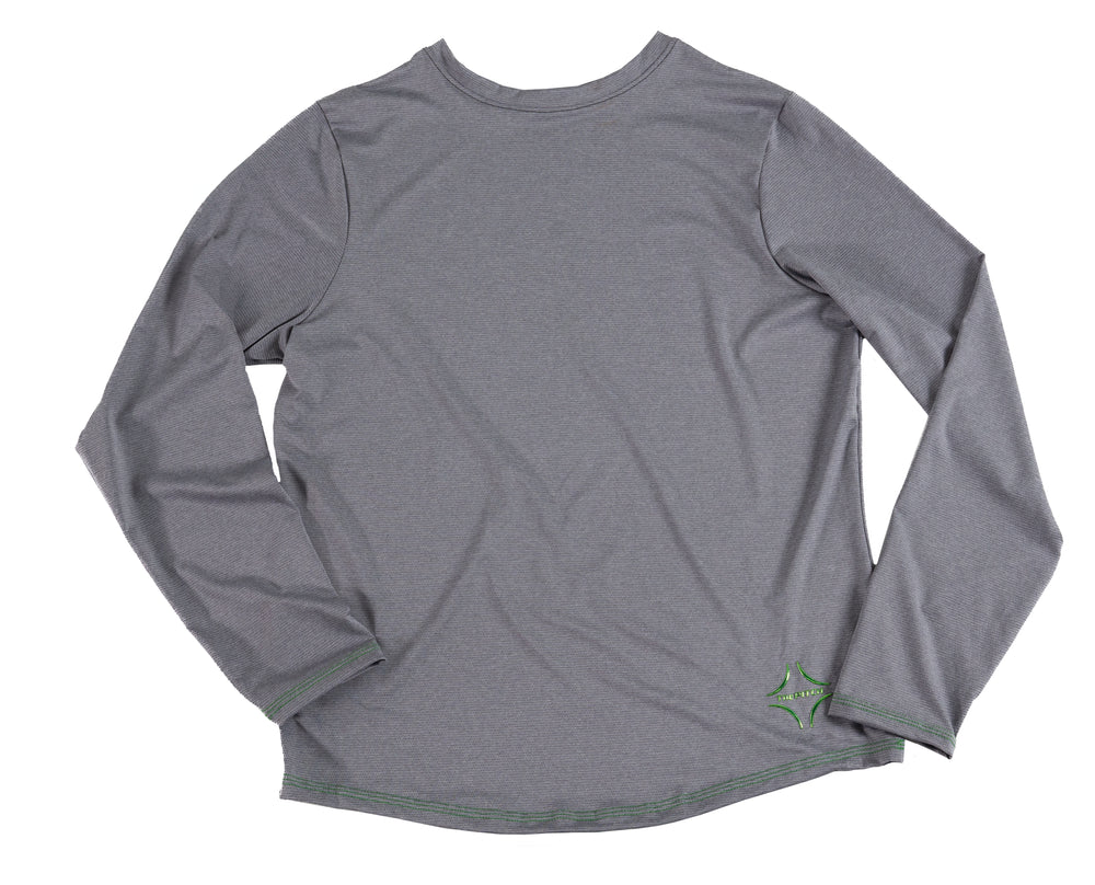 The Pitch RABONA Long Sleeve Crew Neck Shirt - Dark grey