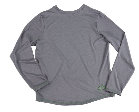The Pitch RABONA Long Sleeve Crew Neck Shirt - Dark grey