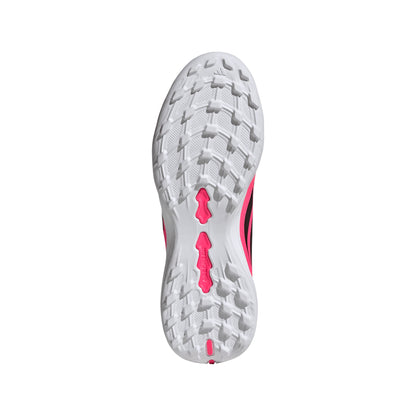 adidas Junior Predator League FT Fold Tongue TF Turf Soccer Shoes - Solar Turbo / Thermal Chrome / Core Black