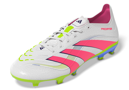 adidas Predator League FG Firm Ground Soccer Shoes - FTWhite/ LucPink/ Luclen