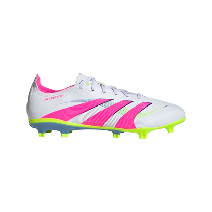 adidas Predator League FG Firm Ground Soccer Shoes - FTWhite/ LucPink/ Luclen