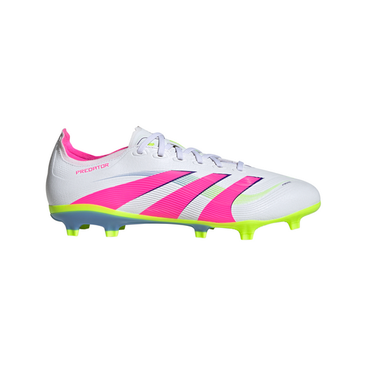 adidas Predator League FG Firm Ground Soccer Shoes - FTWhite/ LucPink/ Luclen