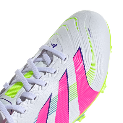 adidas Predator League FG Firm Ground Soccer Shoes - FTWhite/ LucPink/ Luclen