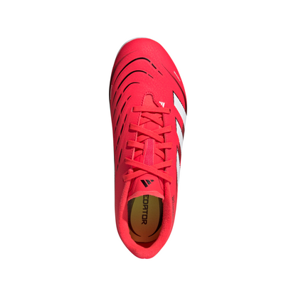 adidas Junior Predator League FG/MG Firm Ground Soccer Cleats - lucid red/ftwr white/core black