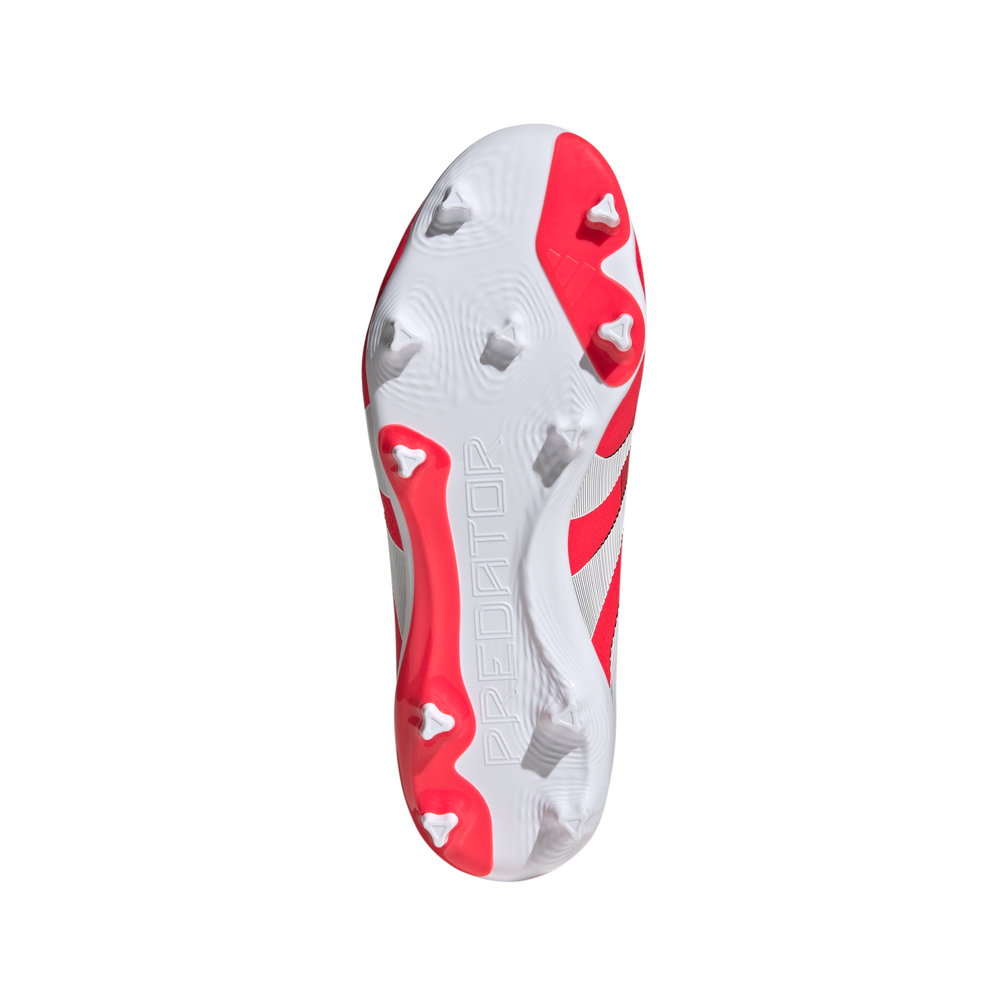 adidas Junior Predator League FG/MG Firm Ground Soccer Cleats - lucid red/ftwr white/core black