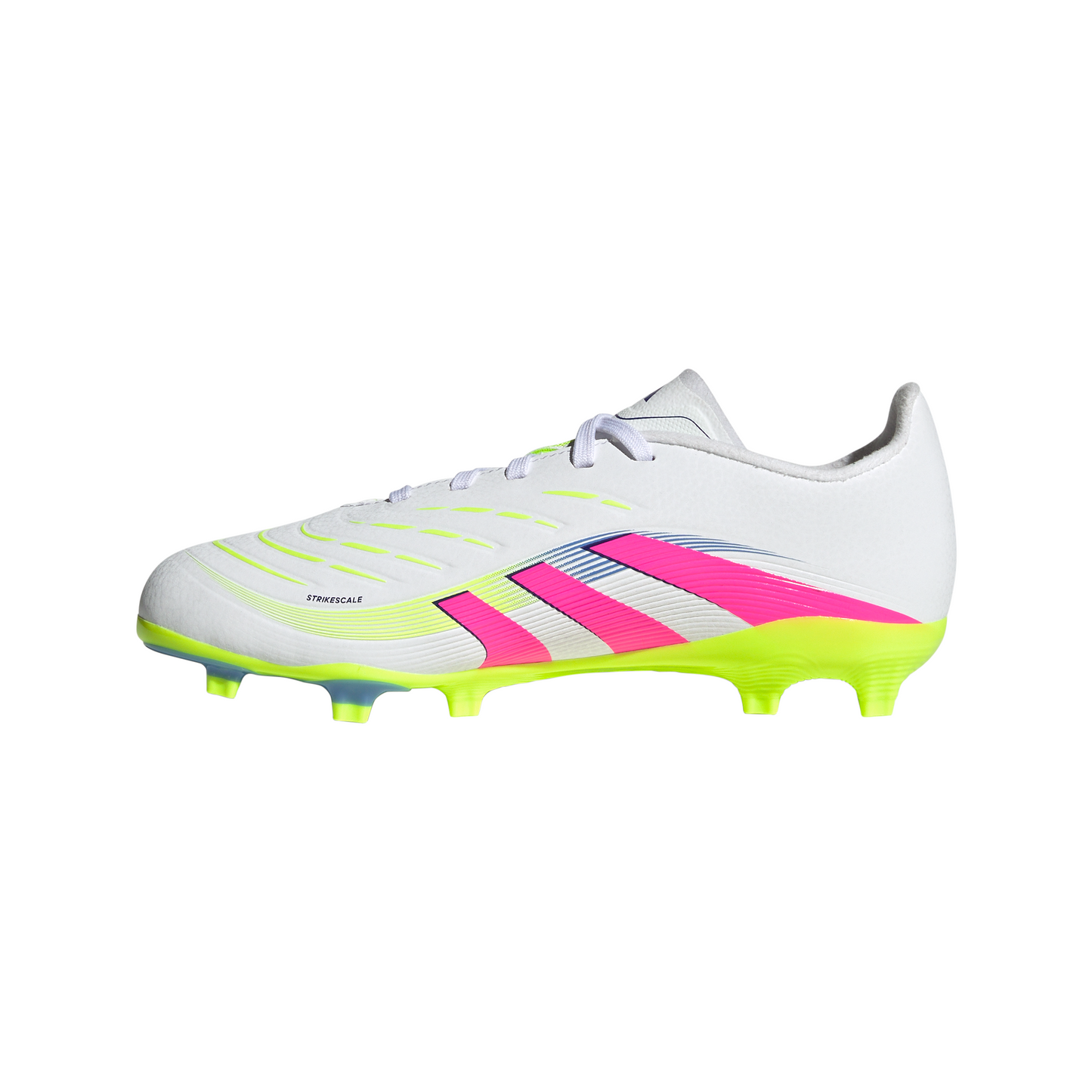 adidas Junior Predator League FG/MG Firm Ground Soccer Cleats - FTWhite/ LucPink/ Luclem
