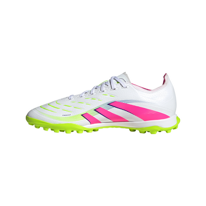 adidas Predator League TF Turf Soccer Shoes - FTWhite/LucPink/Luclem