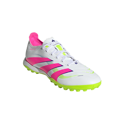adidas Predator League TF Turf Soccer Shoes - FTWhite/LucPink/Luclem