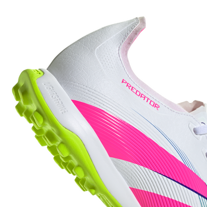 adidas Predator League TF Turf Soccer Shoes - FTWhite/LucPink/Luclem