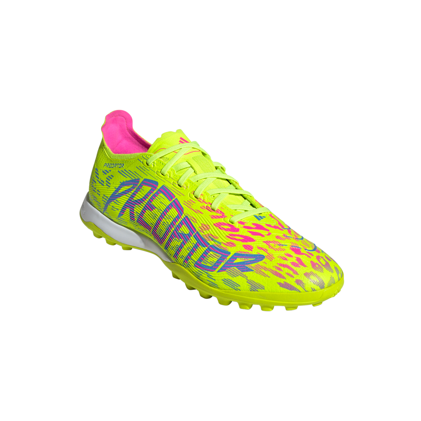 adidas Predator League TF Turf Soccer Shoes - Luclem/ Blufus/ LucPnk
