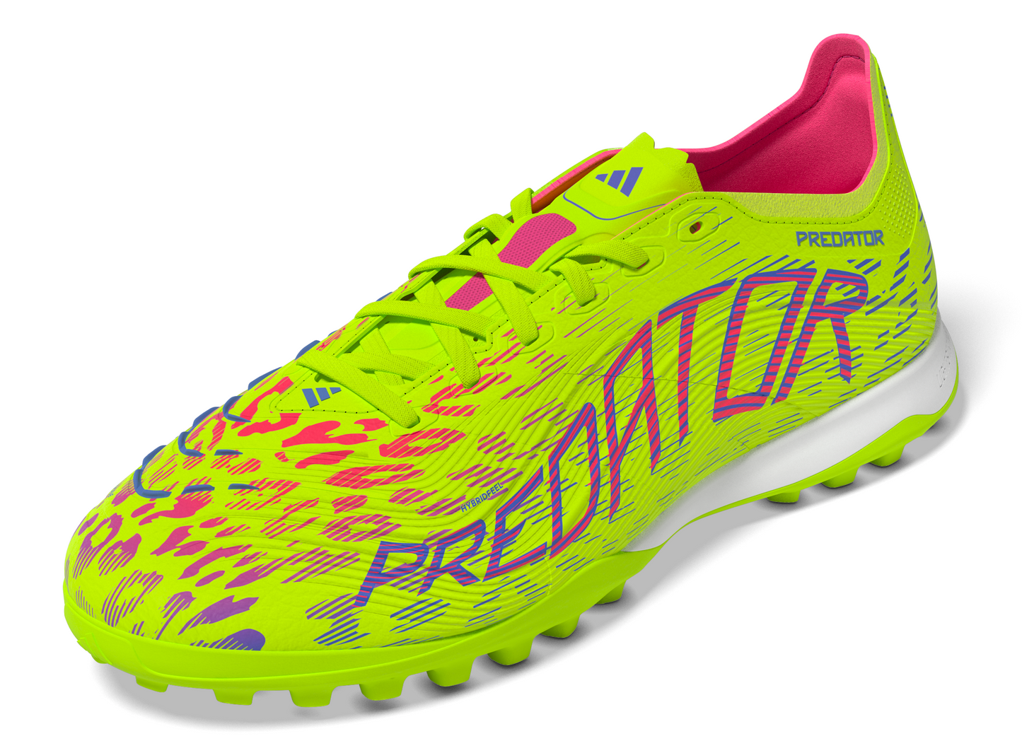 adidas Predator League TF Turf Soccer Shoes - Luclem/ Blufus/ LucPnk