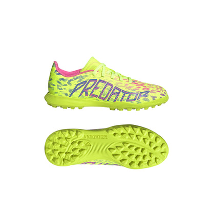 adidas Junior Predator League TF Turf - lucid lemon/blue fusion/lucid pink