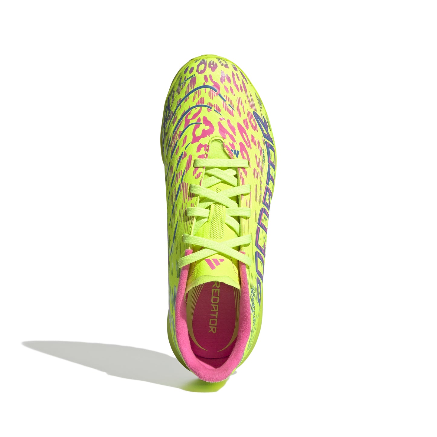 adidas Junior Predator League TF Turf - lucid lemon/blue fusion/lucid pink