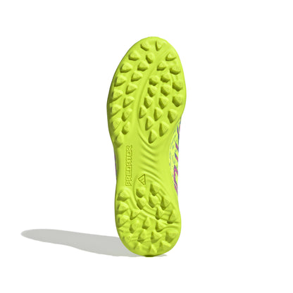 adidas Junior Predator League TF Turf - lucid lemon/blue fusion/lucid pink