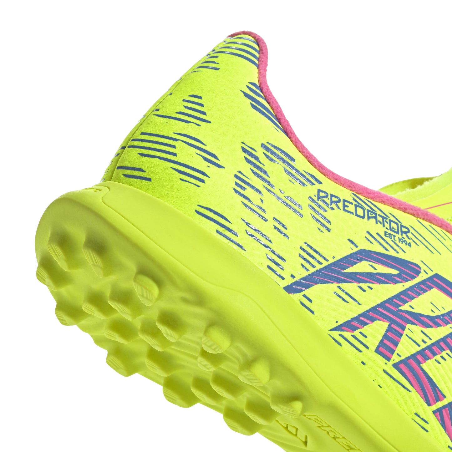 adidas Junior Predator League TF Turf - lucid lemon/blue fusion/lucid pink