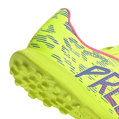 adidas Junior Predator League TF Turf - lucid lemon/blue fusion/lucid pink