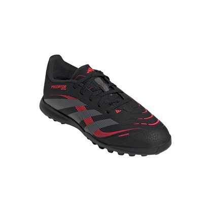 adidas Junior Predator League TF Turf - core black/grey four/lucid red