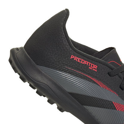 adidas Junior Predator League TF Turf - core black/grey four/lucid red