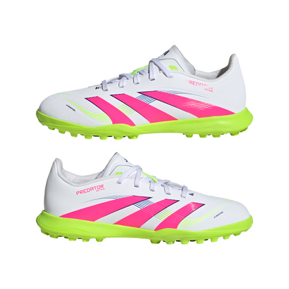 adidas Junior Predator League TF Turf - FTWhite/ LucPink/ Luclem