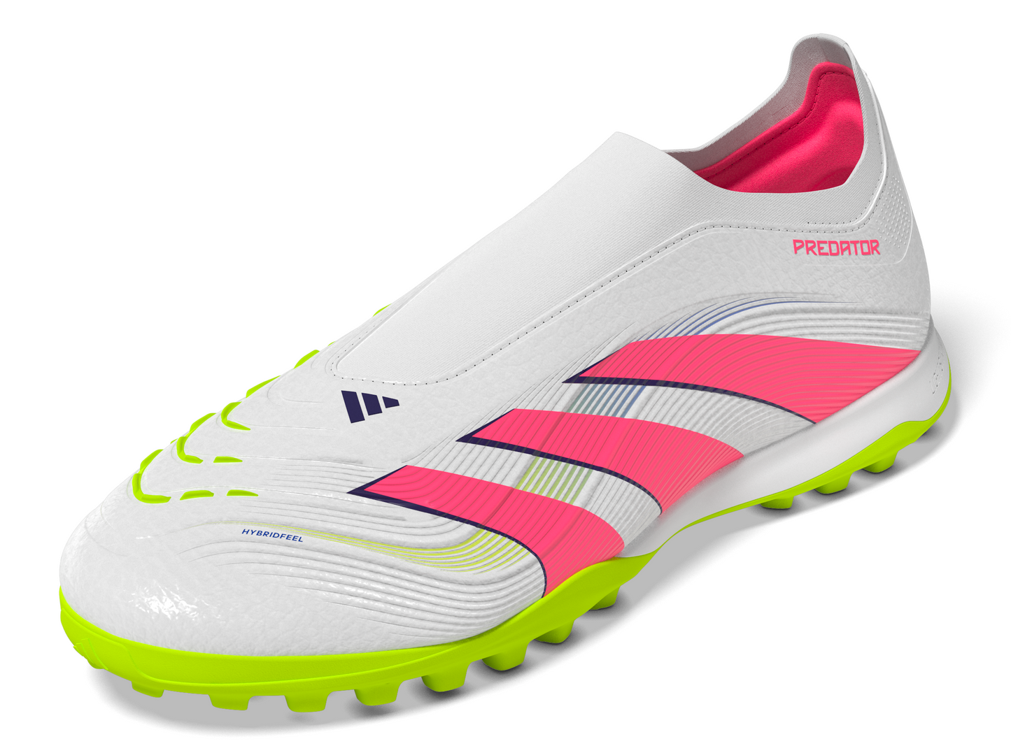 adidas Predator League LL TF Turf Soccer Shoes - FTWhite/ LucPink/ Luclem