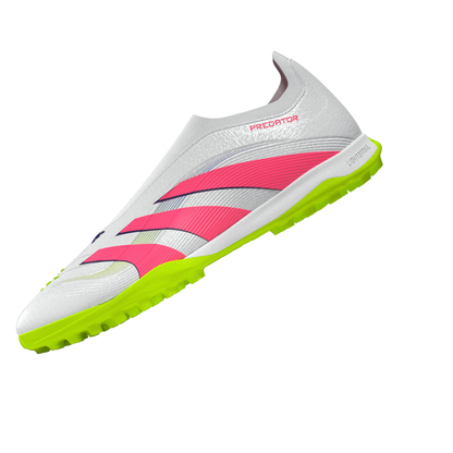 adidas Predator League LL TF Turf Soccer Shoes - FTWhite/ LucPink/ Luclem