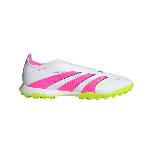 adidas Predator League LL TF Turf Soccer Shoes - FTWhite/ LucPink/ Luclem