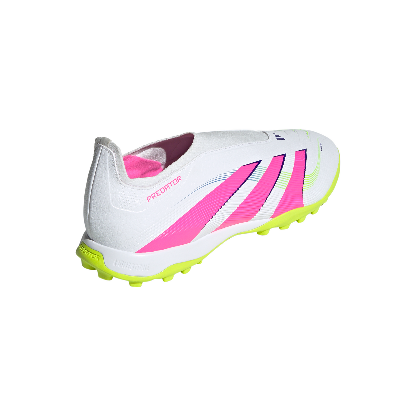 adidas Predator League LL TF Turf Soccer Shoes - FTWhite/ LucPink/ Luclem