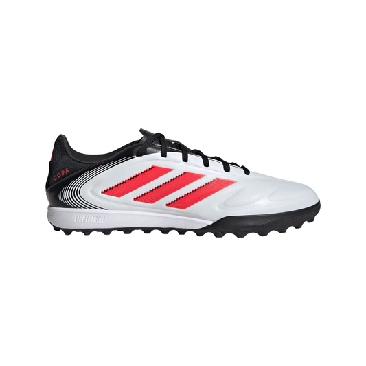 adidas Copa Pure 3 League TF Turf Soccer Shoes- ftwr white/lucid red/core black