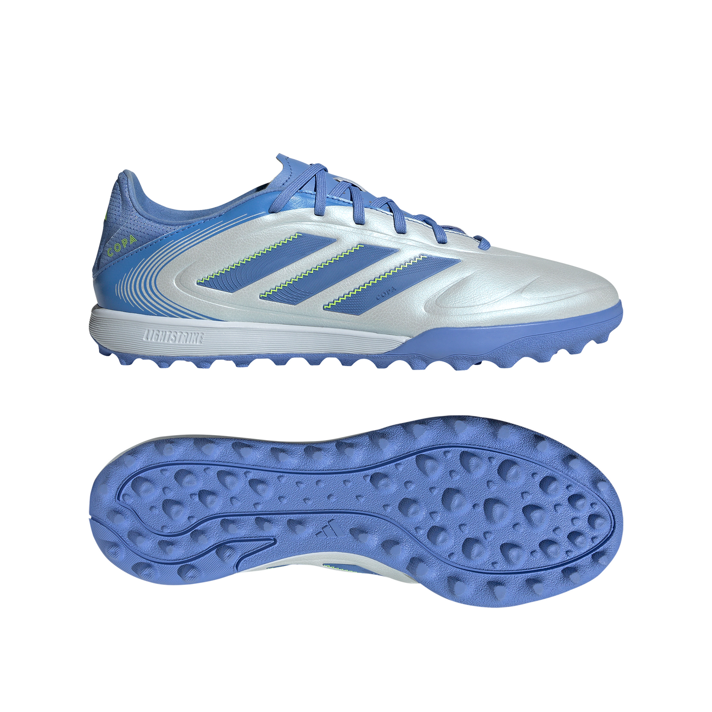 Copa Pure III League TF Turf Shoes- Halo Blue / Blue Fusion / Lucid Lemon