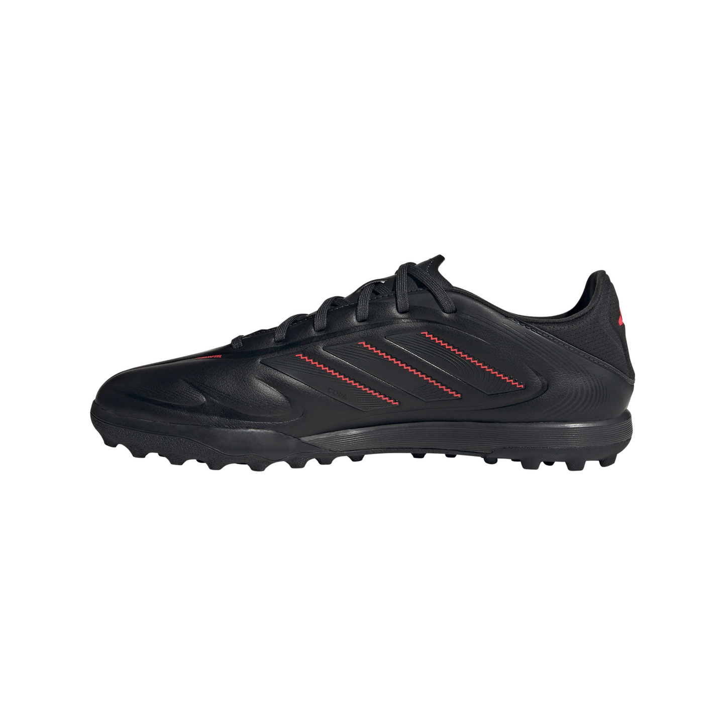 adidas Copa Pure 3 League TF Turf Soccer Shoes -  core black/carbon/lucid red