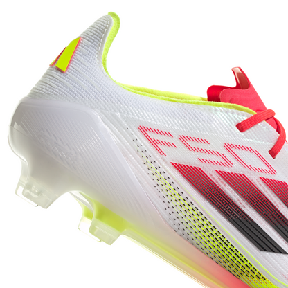 adidas F50 Elite FG Firm Ground - ftwr white/core black/solar yellow