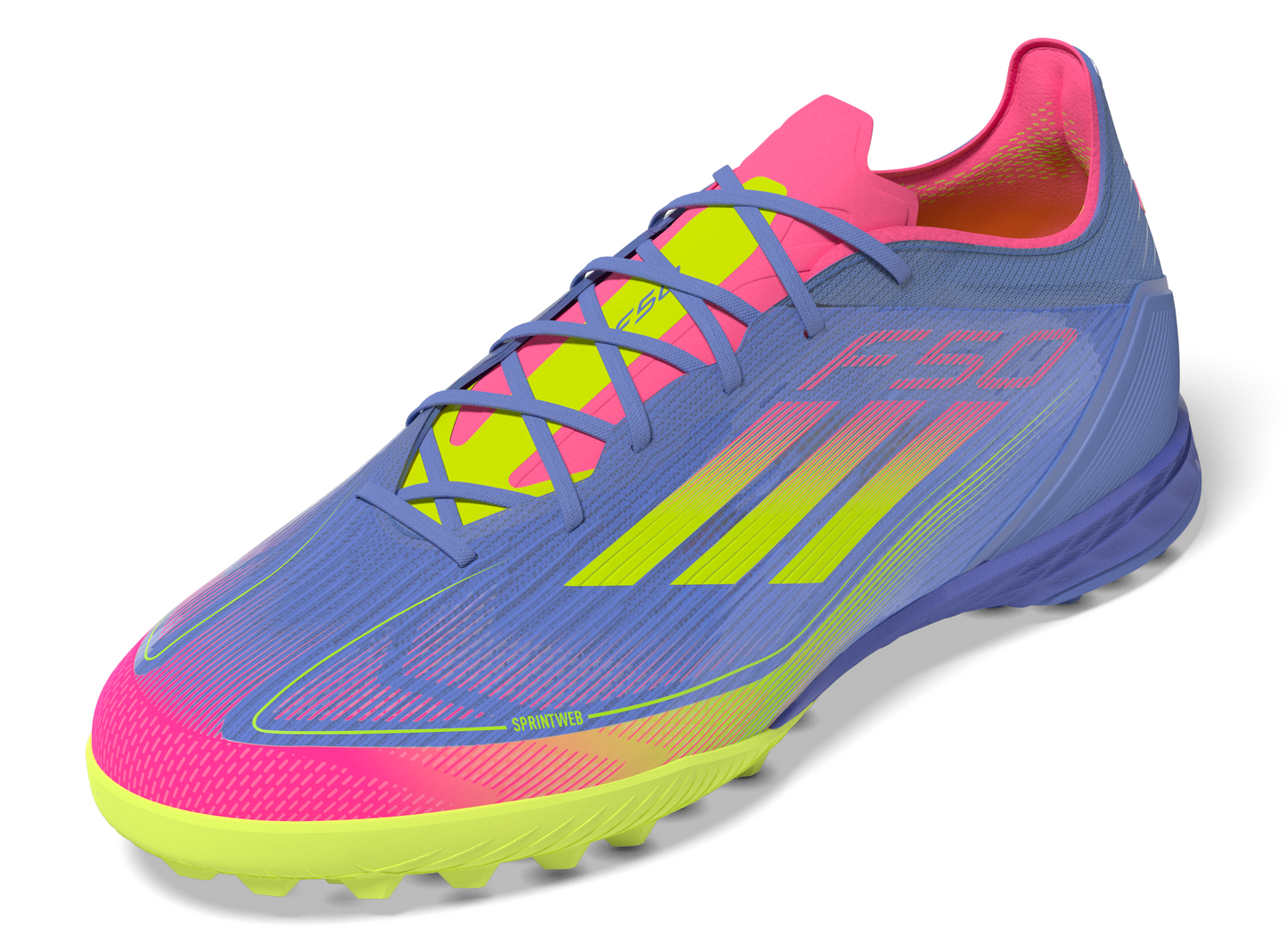 adidas F50 Pro TF Turf Shoes - Blufus/ Luclem/ LucPink
