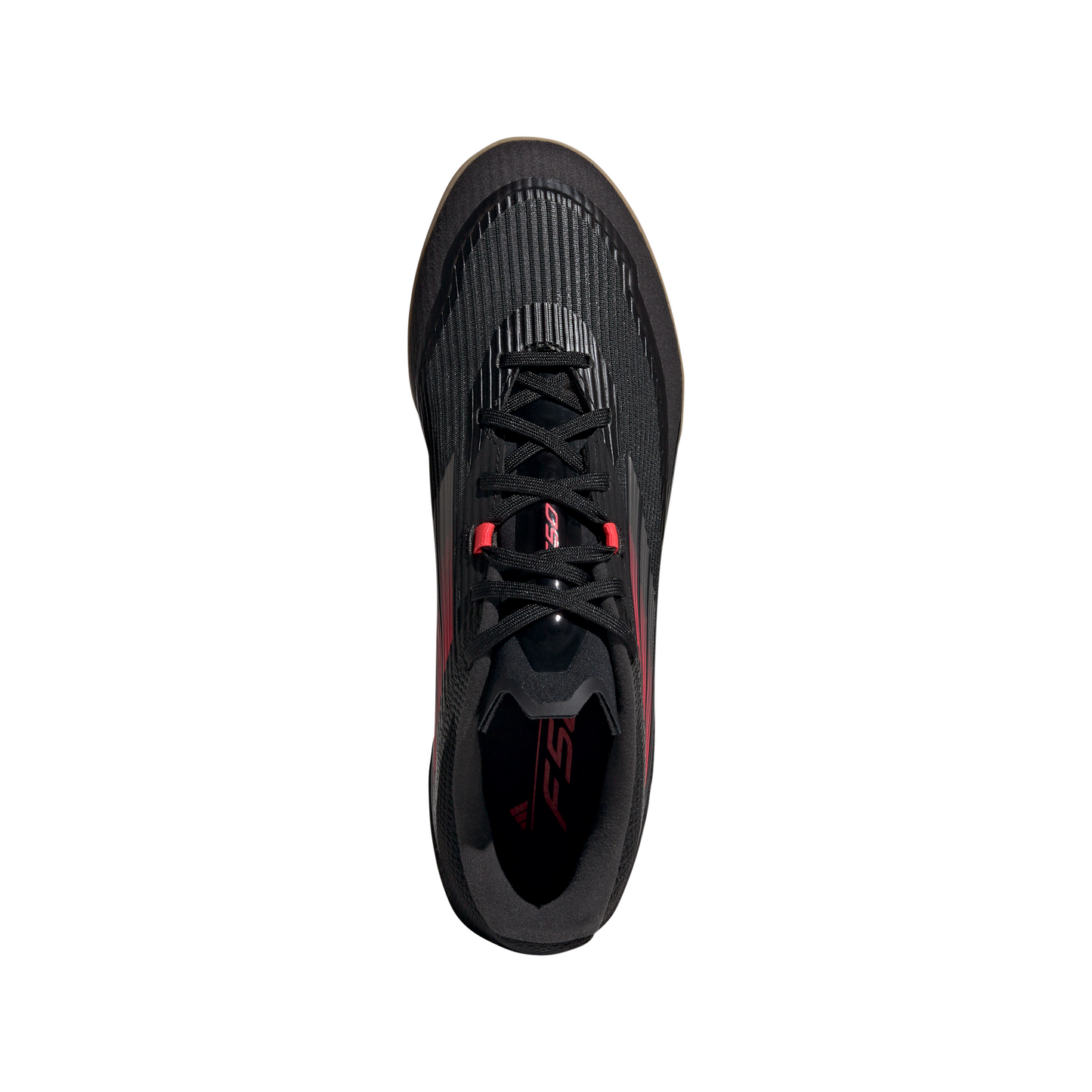 adidas F50 League IN Indoor Soccer Shoes - core black/iron met/lucid red
