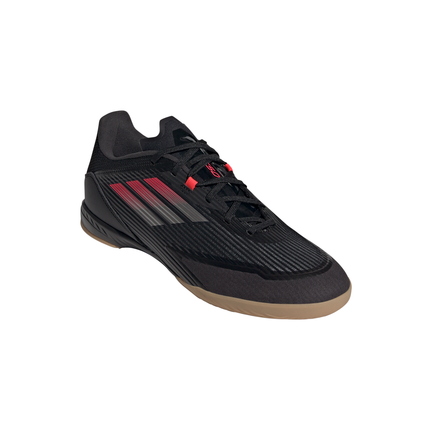 adidas F50 League IN Indoor Soccer Shoes - core black/iron met/lucid red